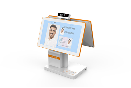 双屏智能人证识别访客机